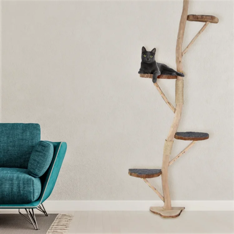 Boomstam Wandkrabpaal Cleo 200cm