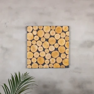 Boomstam wanddecoratie Ake vanaf 60x60cm (1)