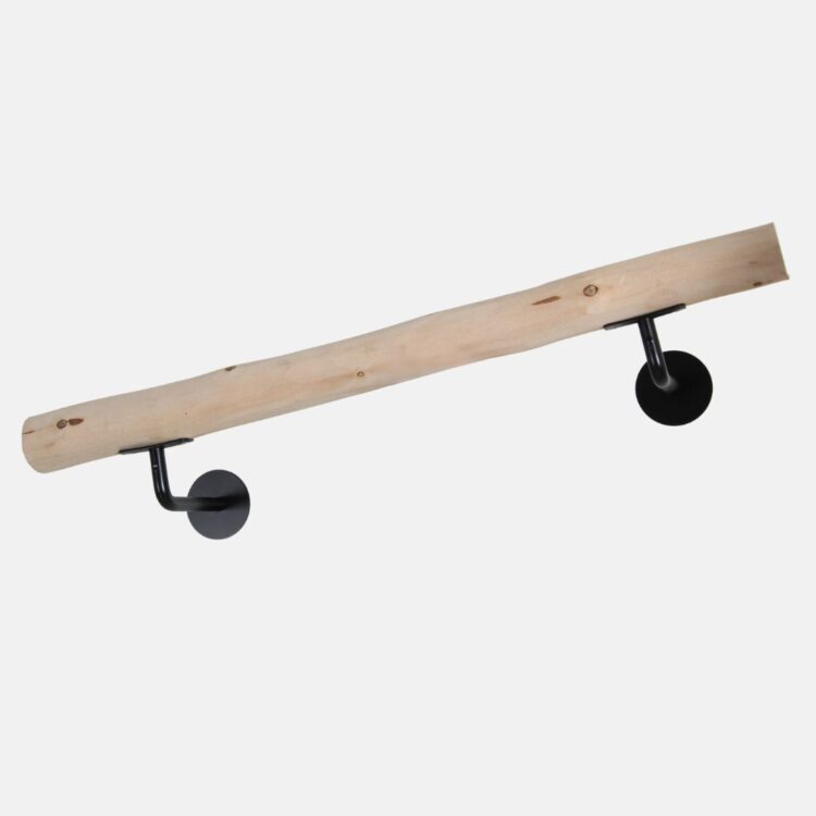 Handdoekrek Naturel-zwart (1)