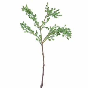 Kunst Besjestak wilde roos Groen 55cm