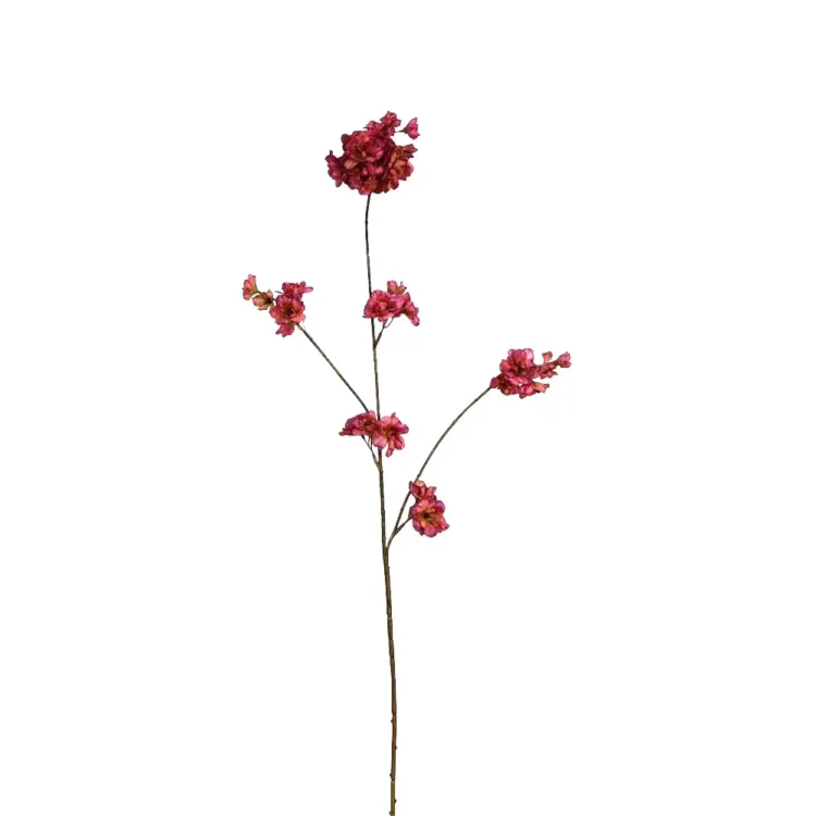 Kunst appelbloesemtak aubergine_Wit