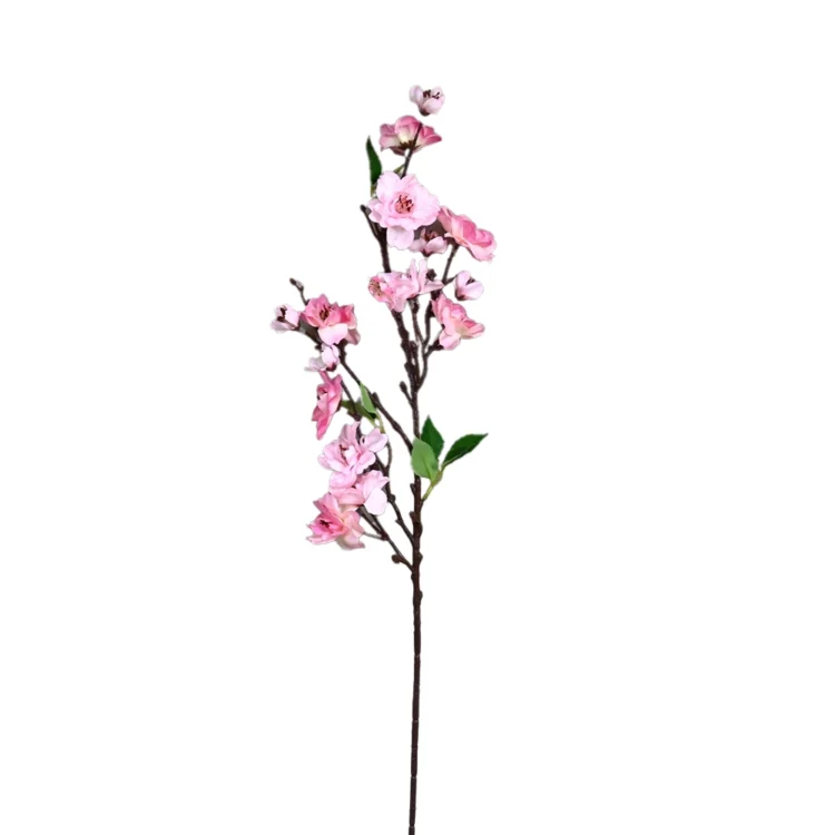 Kunst kersenbloesemtak felroze_Wit