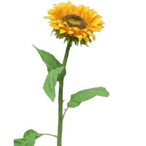 Kunst zonnebloem Geel 80cm