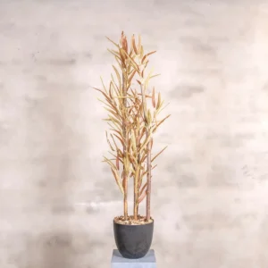 Kunstplant Eucalyptus rood-groen 120 cm (2)