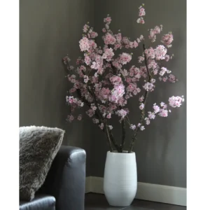 Roze bloesemboom Suze met pot naar keuze Large 150cm