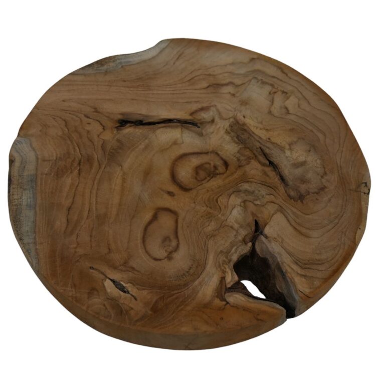 Teak houten schijf (7)