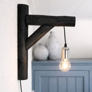 Wandlamp zwart