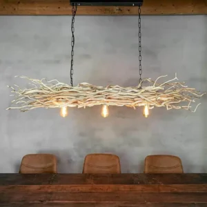 Wilgentakken hanglamp Met ketting B150cm