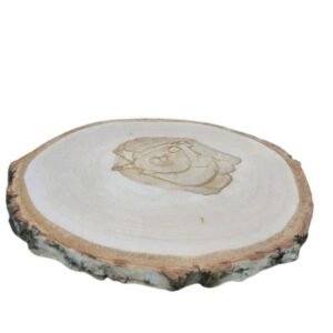 houtschijf berk geschuurd 30-35 cm